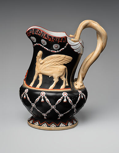 Jug with Assyrian-inspired decoration