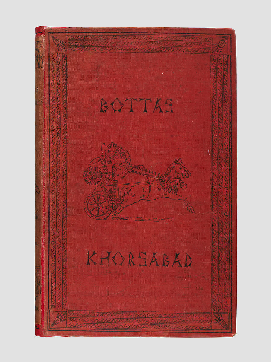 M. Botta’s Letters on the Discoveries at Nineveh, Paper, board, cloth, British