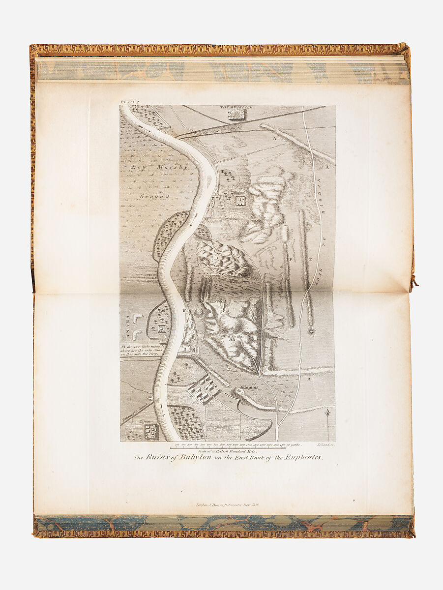 Narrative of a Journey to the Site of Babylon in 1811... Edited by His Widow, Paper, board, leather, British