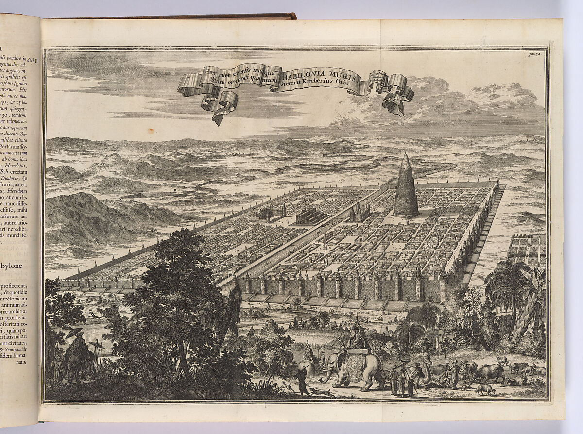 Turris Babel, Lievin Cruyl (Ghent 1634–Ghent 1720 (?)), Paper, board, leather, German