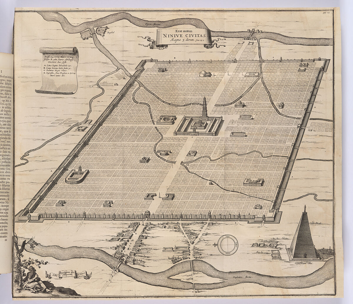 Turris Babel, Lievin Cruyl (Ghent 1634–Ghent 1720 (?)), Paper, board, leather, German