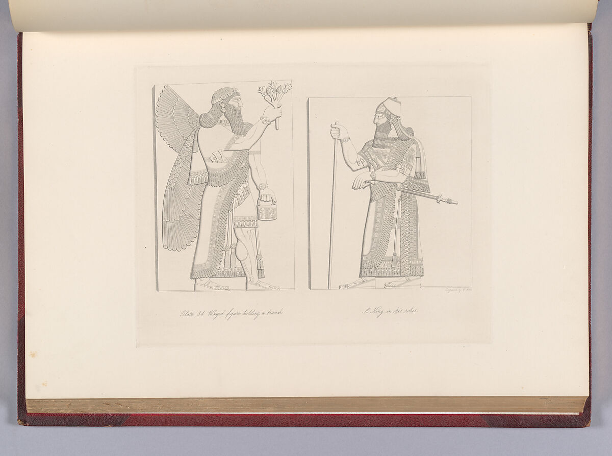 The Monuments of Nineveh, Paper, board, cloth, British