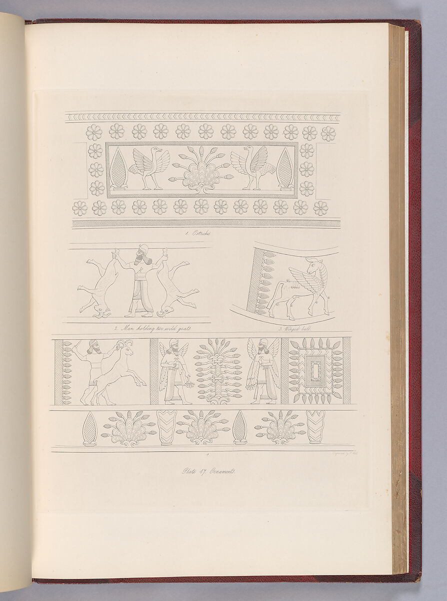 The Monuments of Nineveh, Paper, board, cloth, British