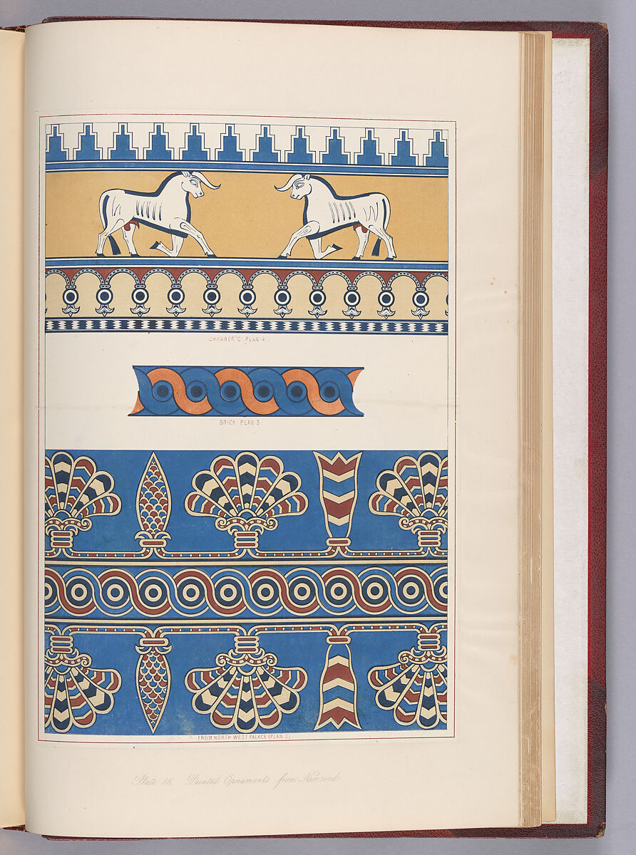 The Monuments of Nineveh, Paper, board, cloth, British