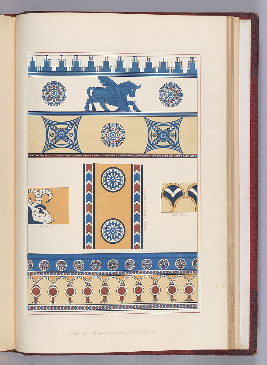 The Monuments of Nineveh, Paper, board, cloth, British