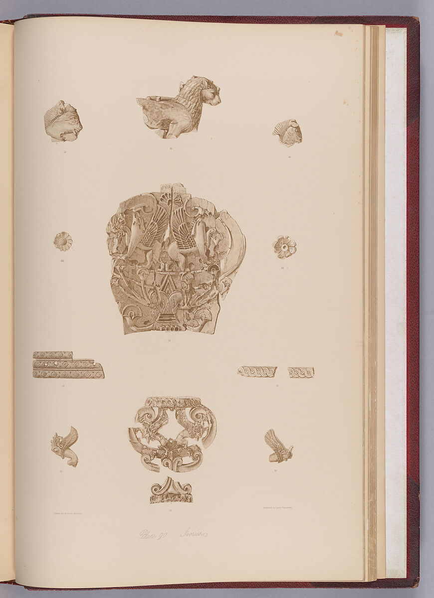 The Monuments of Nineveh, Paper, board, cloth, British