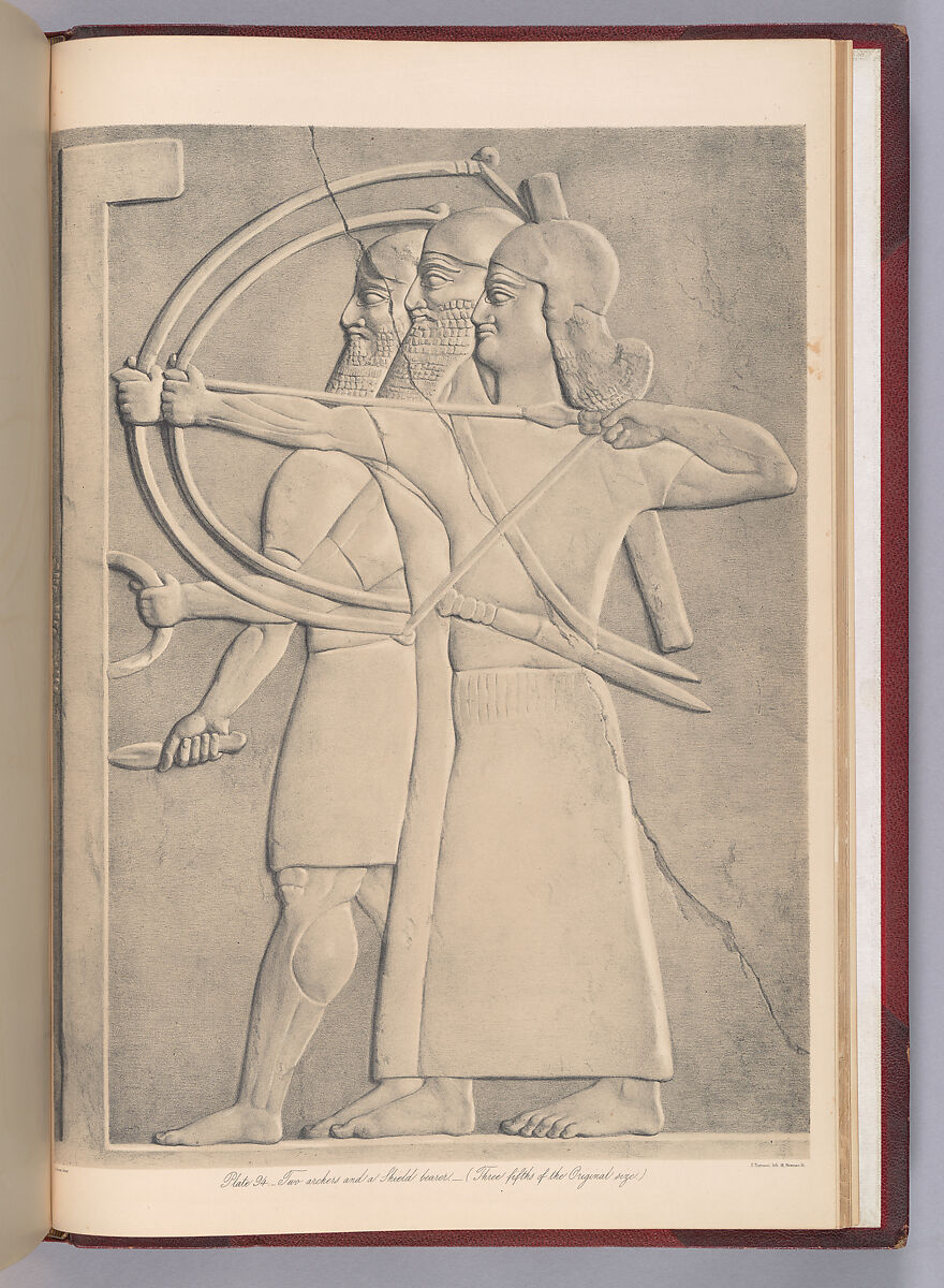 The Monuments of Nineveh, Paper, board, cloth, British