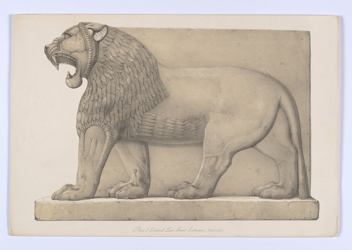 A Second Series of the Monuments of Nineveh, Paper, board, cloth, British