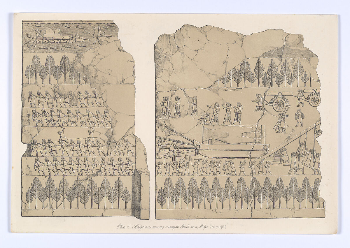 A Second Series of the Monuments of Nineveh, Paper, board, cloth, British