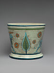 Jardinière with Achaemenid Persian-inspired decoration, Glazed ceramic, British