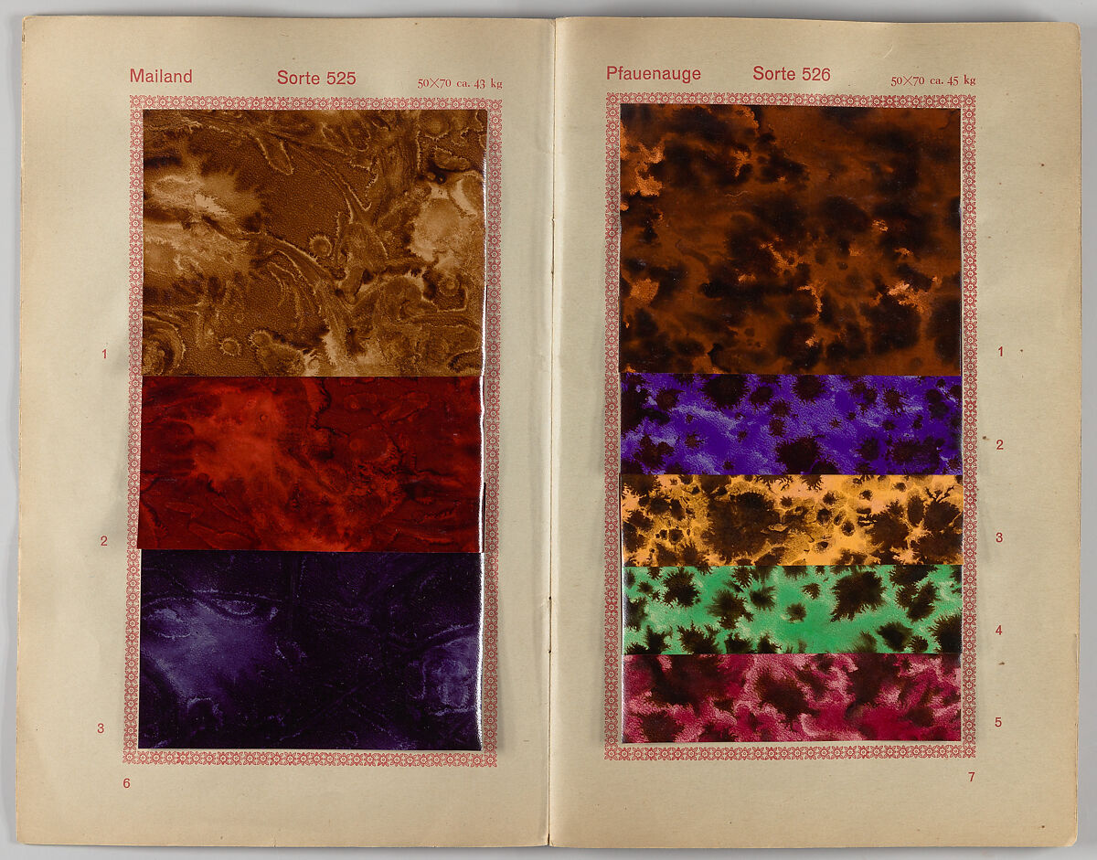 Neuheiten, A. Nees &amp; Co. Buntpapierfabrik (German)