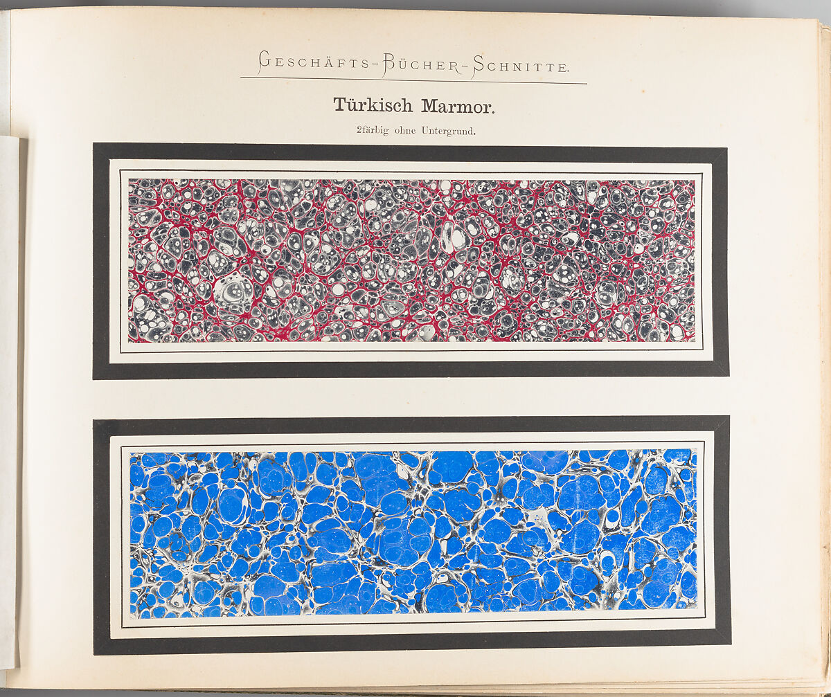 Musterbuch von Marmor Schnitten für Geschäfts-Bücher