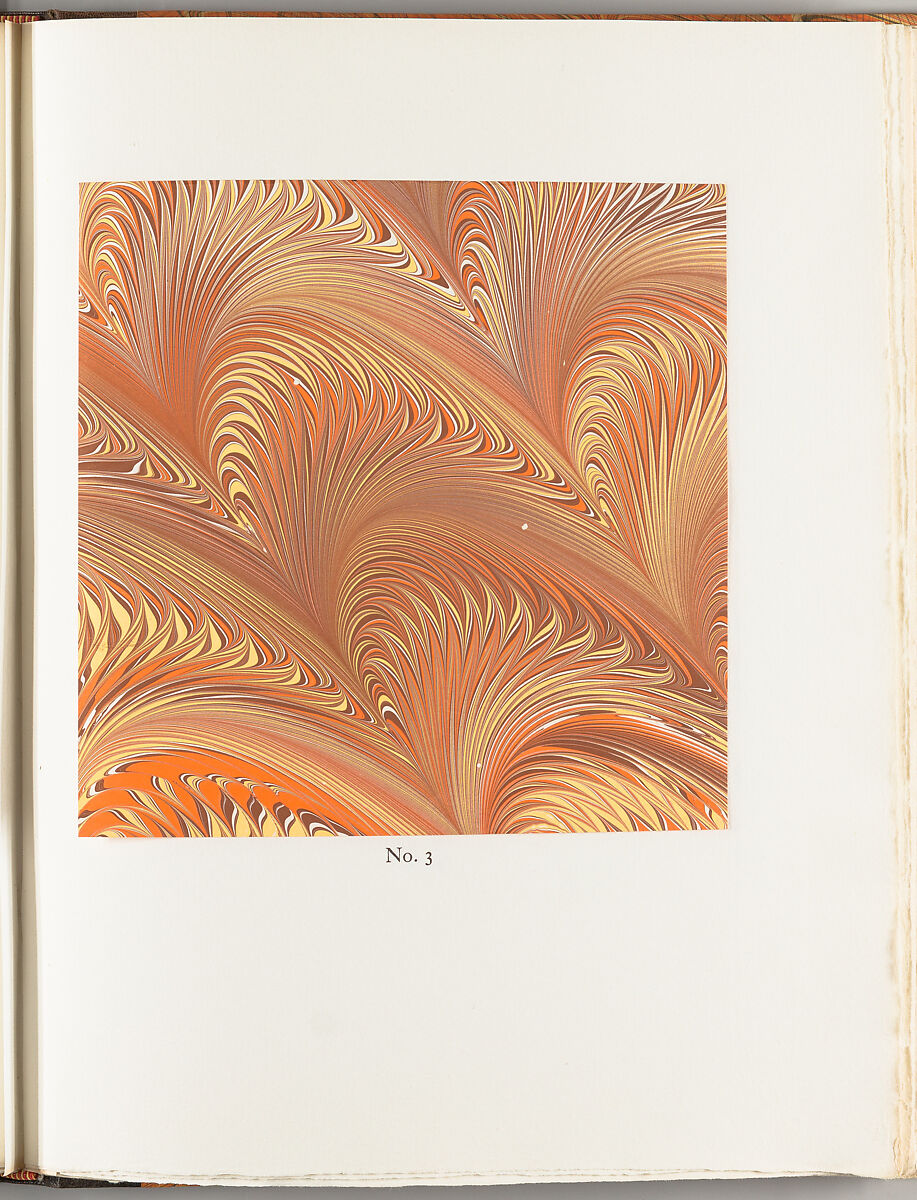 The art of marbling, Franz Weisse (German, 1878–1952)