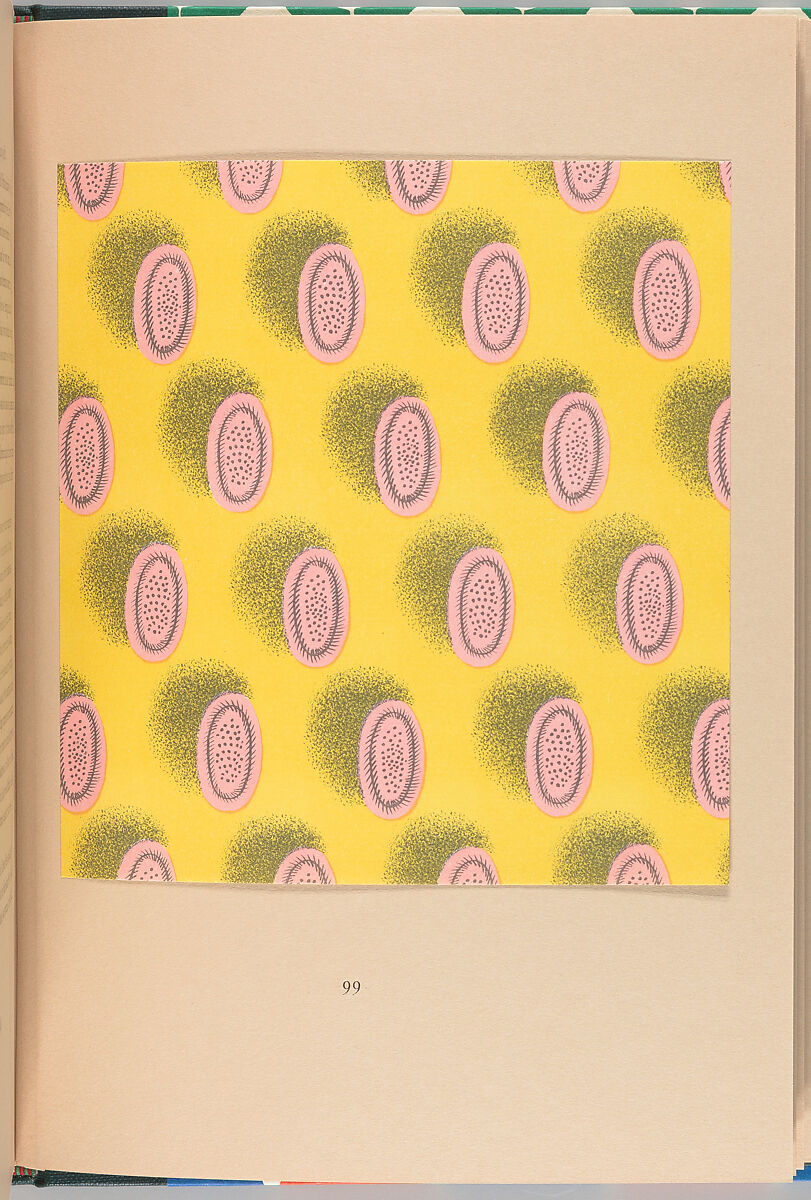 A new specimen book of Curwen pattern papers, David McKitterick (British, born 1948)