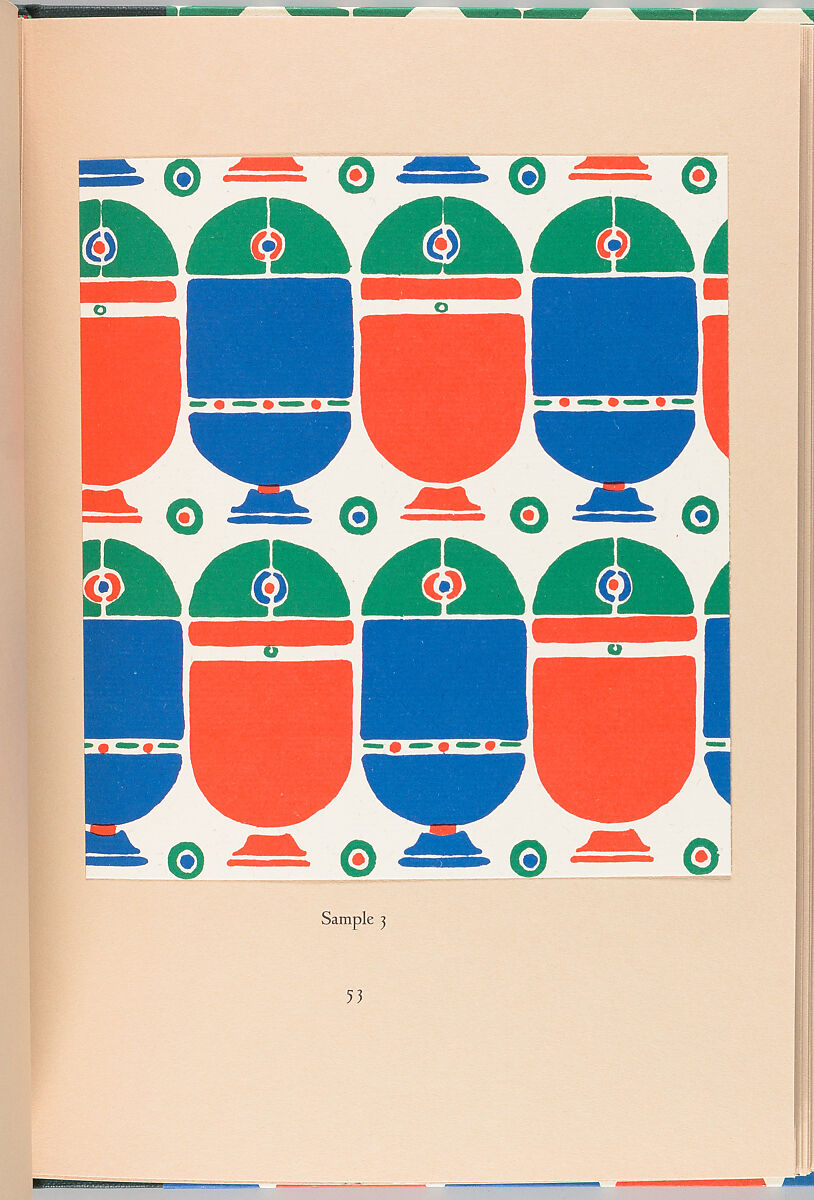 A new specimen book of Curwen pattern papers, David McKitterick (British, born 1948)