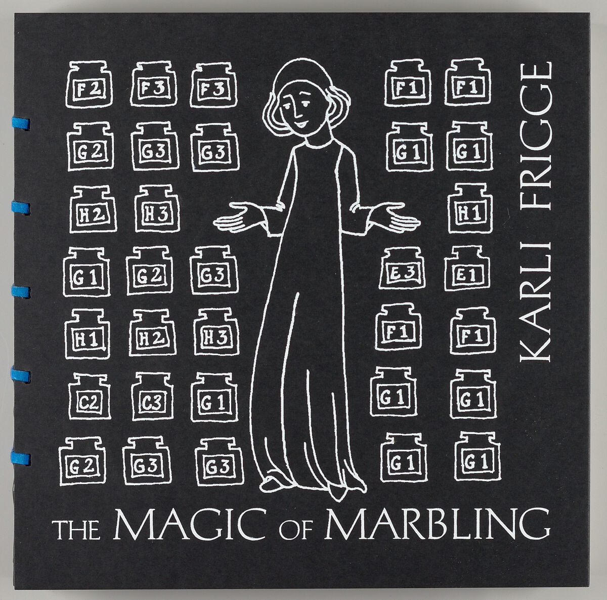 The magic of marbling, Karli Frigge (Dutch, born Rotterdam, 1943)