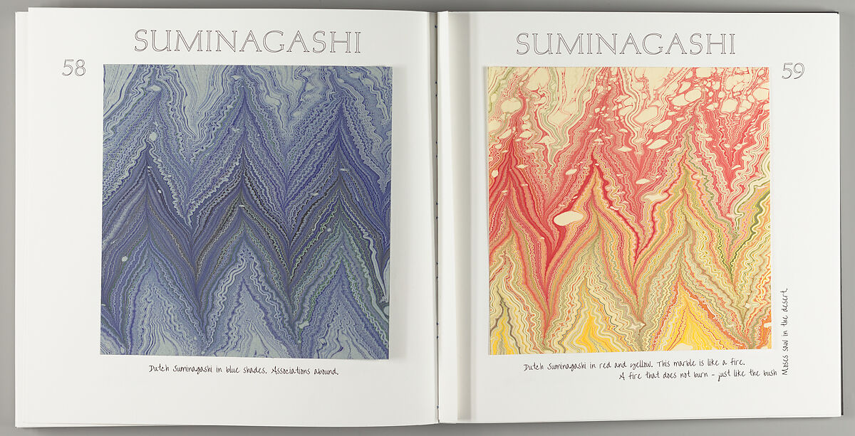 The magic of marbling, Karli Frigge (Dutch, born Rotterdam, 1943)