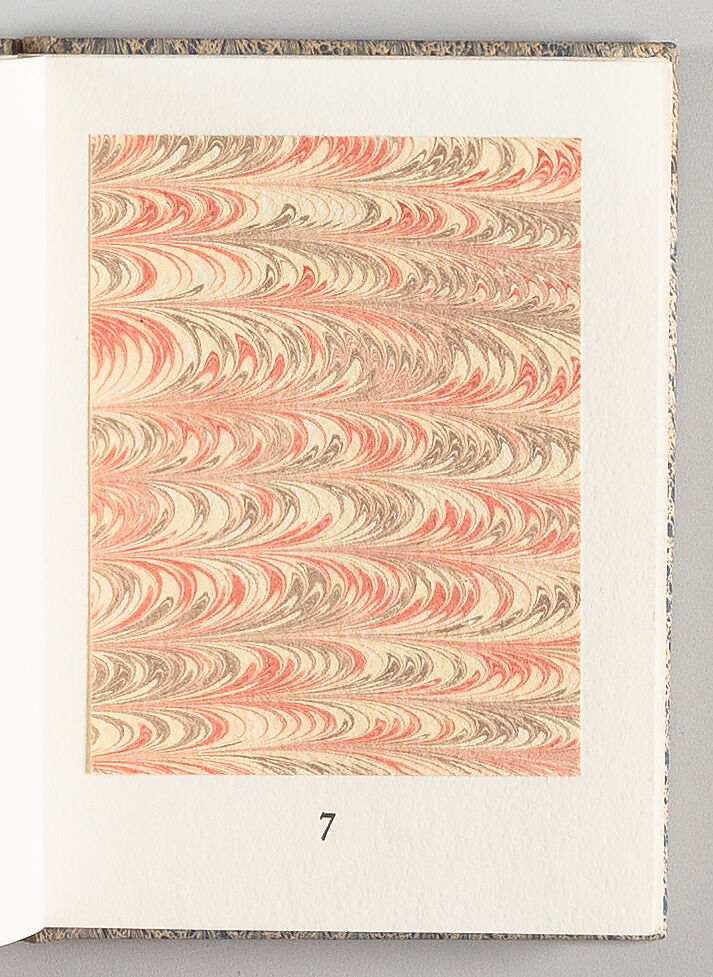 Marbling in miniature, Christopher Weimann (American, 1946–1988)