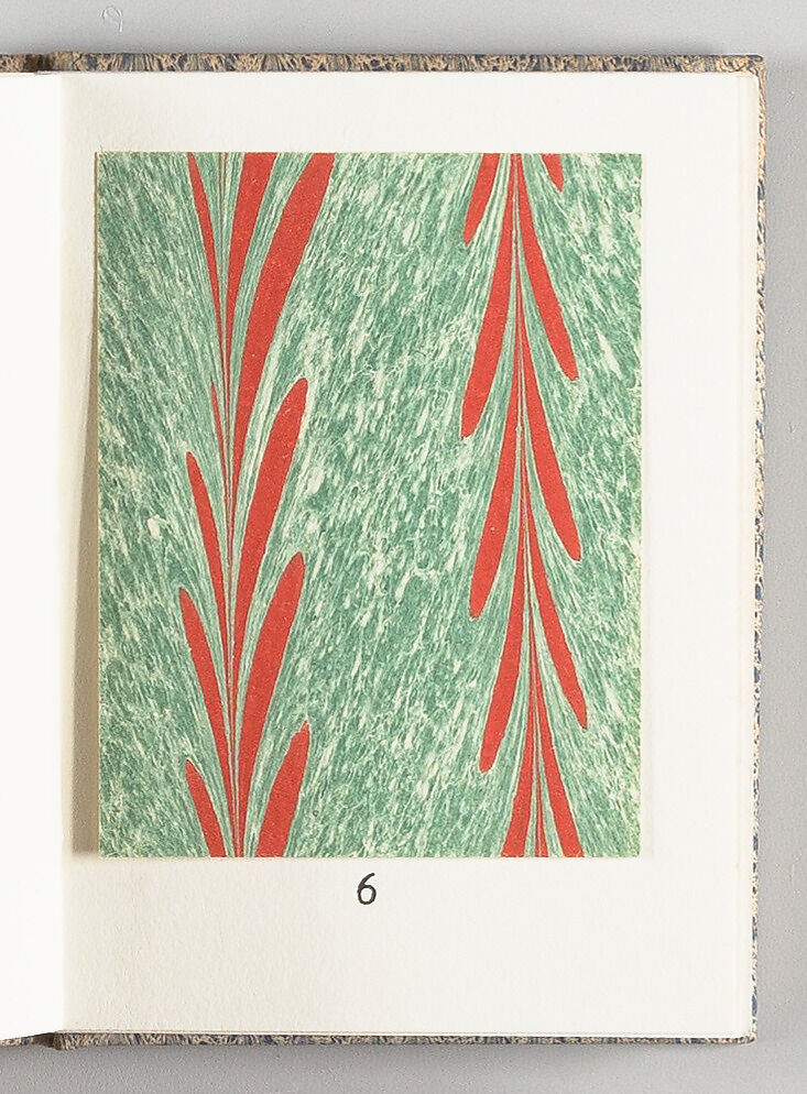 Marbling in miniature, Christopher Weimann (American, 1946–1988)