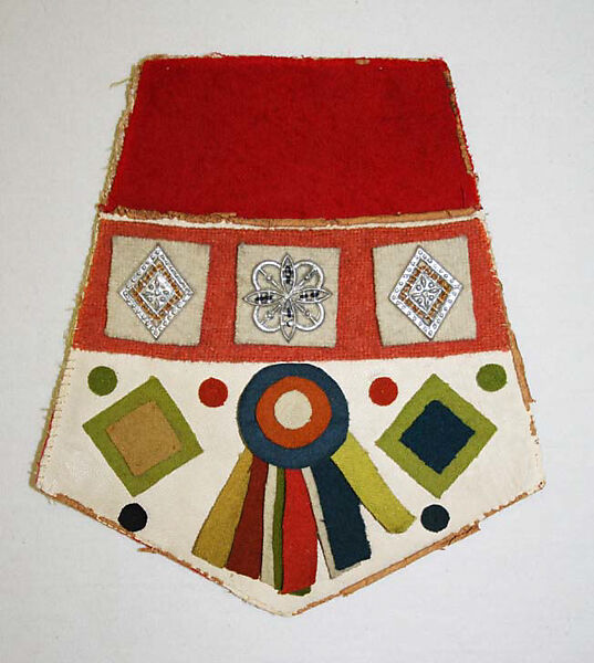 Ensemble, wool, silk, cotton, metal, Swedish