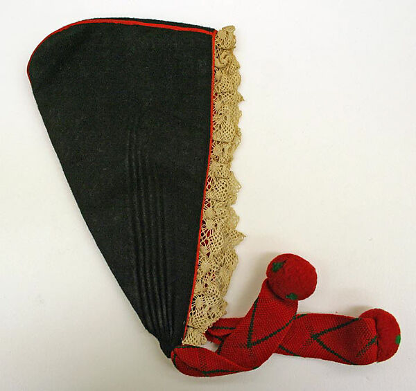 Ensemble, wool, silk, cotton, metal, Swedish