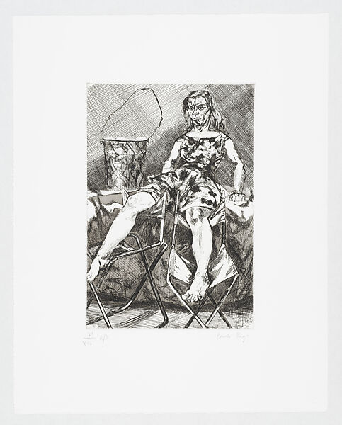 Untitled 7, Paula Rego (British (born Portugal), Lisbon 1935–2022 London), Etching on Somerset paper 