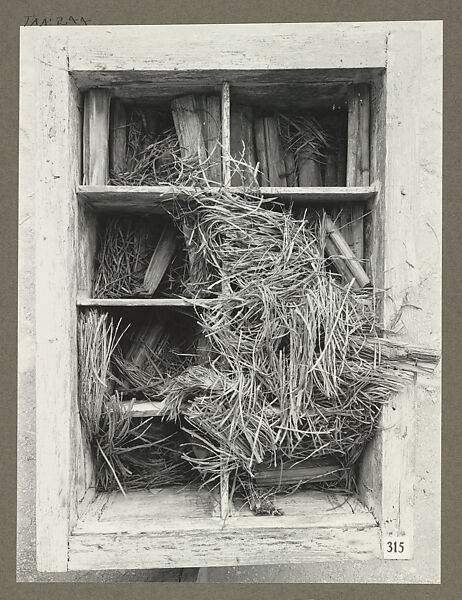 Interior of Box, Harry Burton (British (1879–1940)), Gelatin silver print from glass negative 