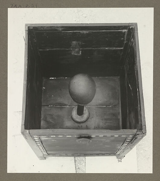 Interior of Box, Harry Burton (British (1879–1940)), Gelatin silver print from glass negative 