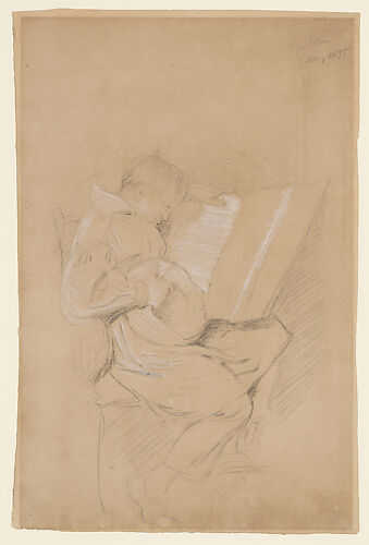 Study of the artist's son, John