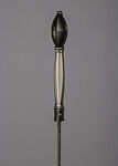 "Athena" Sword and Scabbard, from Reflections - Dedication to the Goddess Series, Peter Johnsson (Swedish, b. 1965), Steel, iron, gold, silver, felt, linen, shellac, Swedish, Storvreta