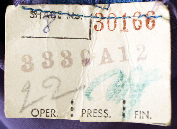 Cocktail dress, Ceil Chapman (American, born 1912), silk, American