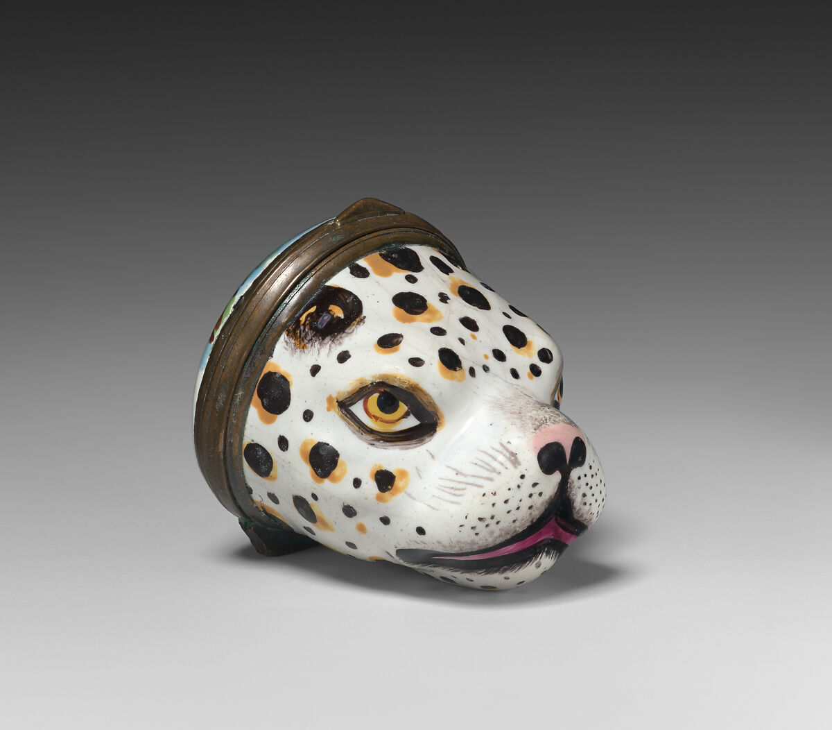 Bonbonnière, Enamel on copper, British  