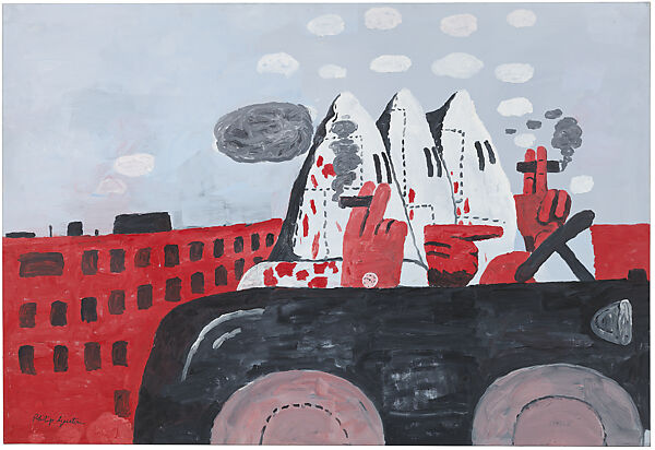 Riding Around, Philip Guston (American (born Canada), Montreal 1913–1980 Woodstock, New York), Oil on canvas 