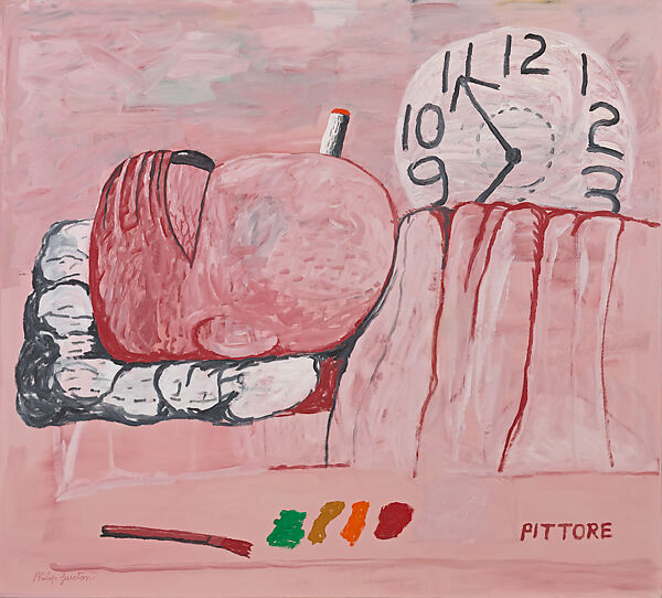 Pittore, Philip Guston  American, born Canada, Oil on canvas