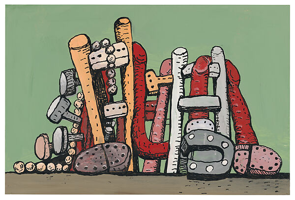 Untitled, Philip Guston  American, born Canada, Acrylic and ink on illustration board