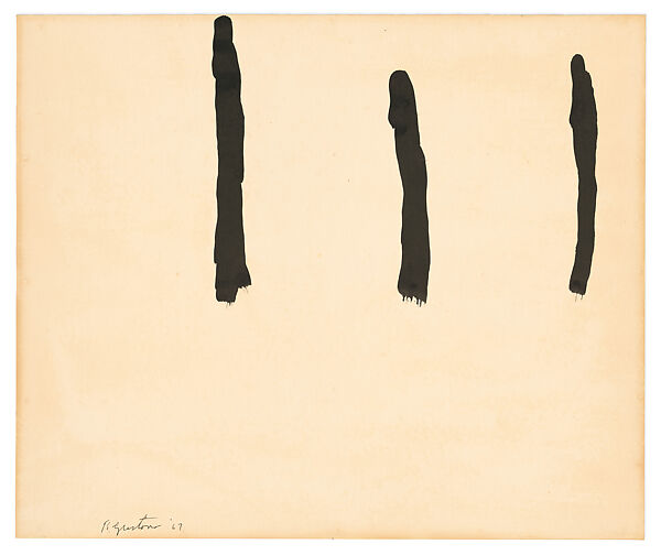 Untitled, Philip Guston (American (born Canada), Montreal 1913–1980 Woodstock, New York), Ink on paper 
