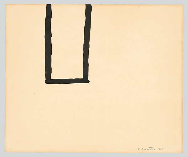 Untitled, Philip Guston (American (born Canada), Montreal 1913–1980 Woodstock, New York), Ink on paper 