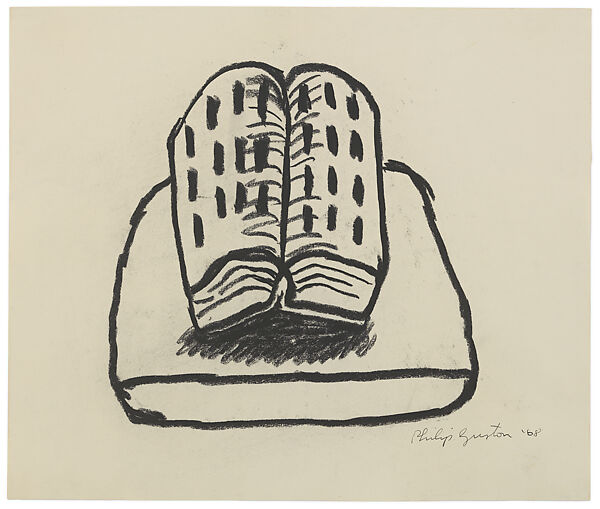 Untitled, Philip Guston (American (born Canada), Montreal 1913–1980 Woodstock, New York), Charcoal on paper 