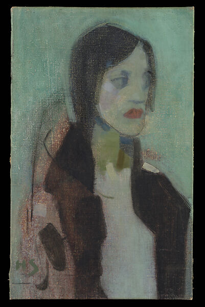 The Lace Shawl, Helene Schjerfbeck (Finnish, Helsinki 1862–1946 Saltsjöbaden), Oil on canvas 