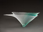 Interface 11, Sato Shizue 佐藤静恵 (Japanese, born 1983), White, green, and clear glass, Japan