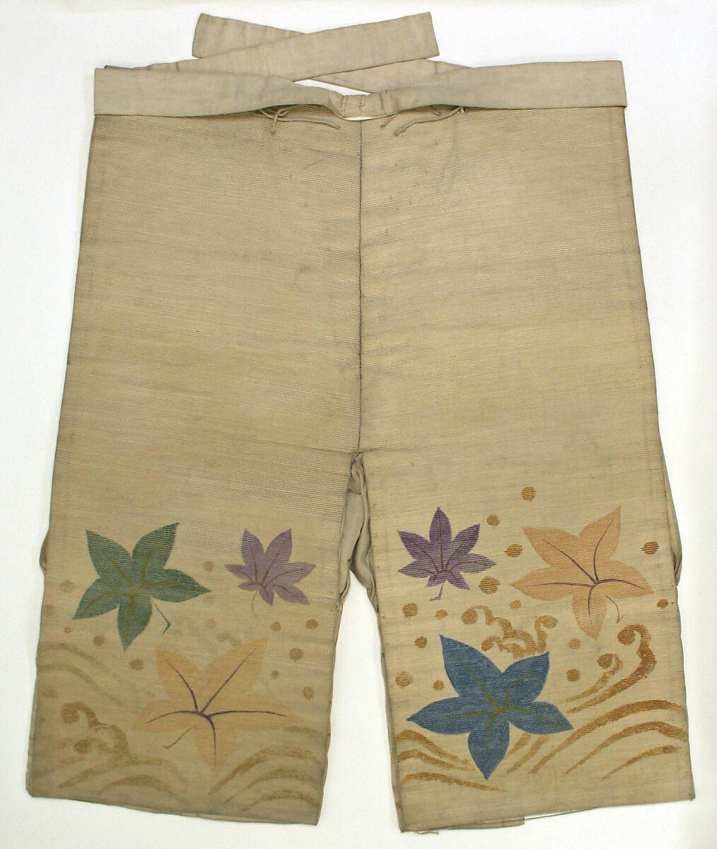 Theatrical costume, (a, c, e, f, k) silk
(h, i) cotton, Japan