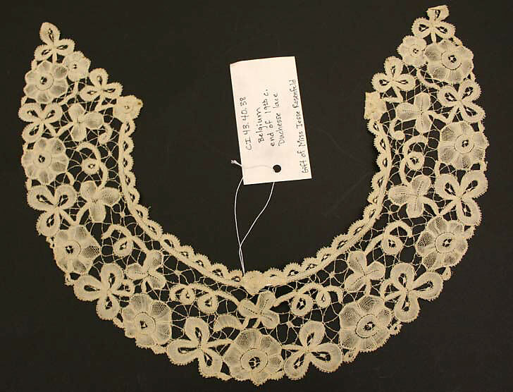 Collar, [no medium available], American or European 