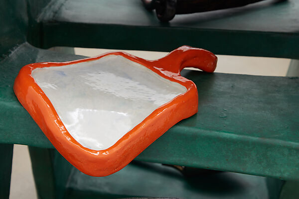 Tools, Woody De Othello (American, born Miami 1991), Bronze, glazed ceramic and wood