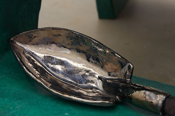 Tools, Woody De Othello (American, born Miami 1991), Bronze, glazed ceramic and wood