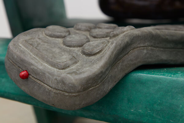 Tools, Woody De Othello (American, born Miami 1991), Bronze, glazed ceramic and wood