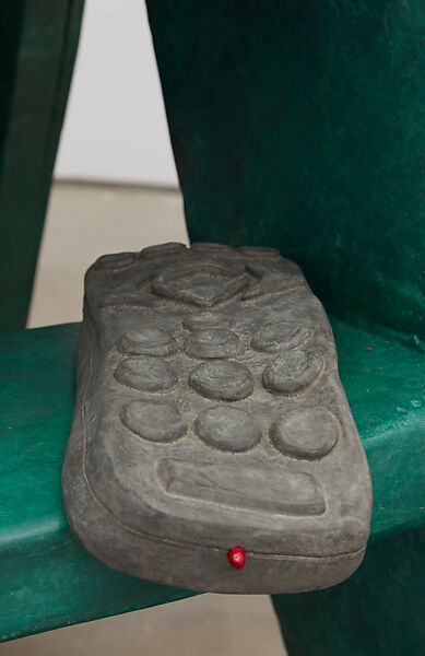 Tools, Woody De Othello (American, born Miami 1991), Bronze, glazed ceramic and wood