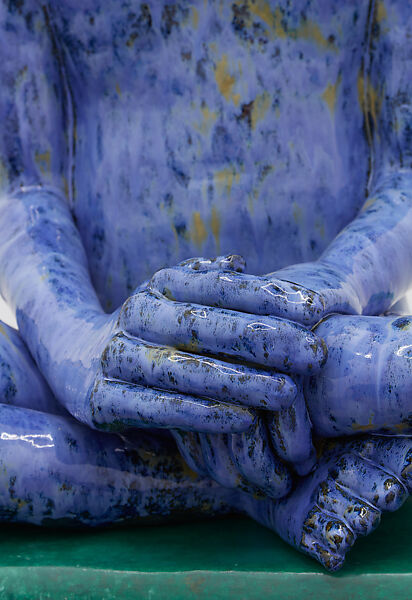 Tools, Woody De Othello (American, born Miami 1991), Bronze, glazed ceramic and wood
