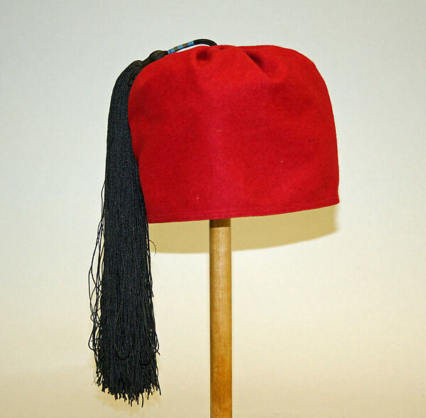 Cap, silk, wool, Greek 