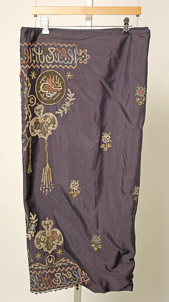 Ensemble, Metal wrapped thread; embroidered