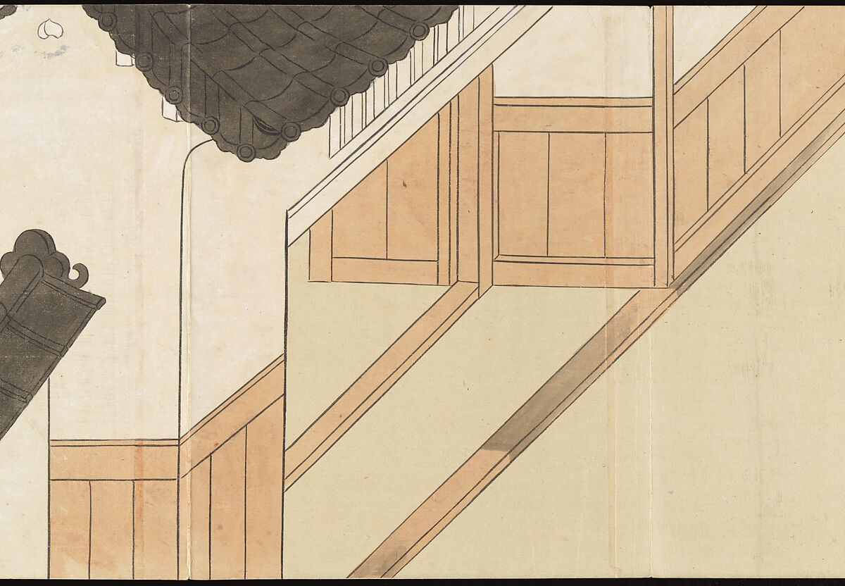 Illustrations of Uji Tea Production, Painting by Saitō Motonari (Japanese, active ca. 1800), Handscroll of thirty-two sheets reformatted as a folding album (orihon), Japan